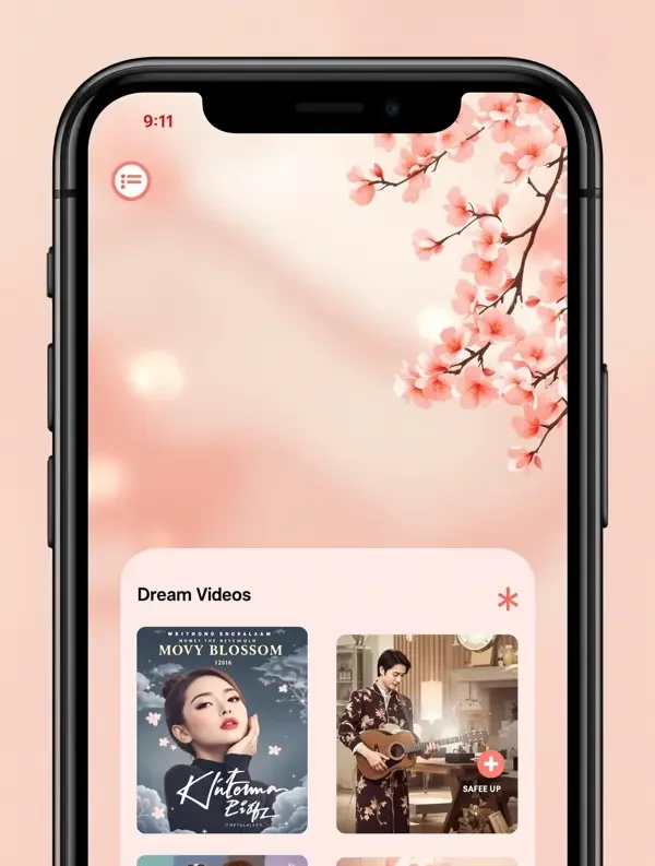 南瓜视频 APP 界面展示