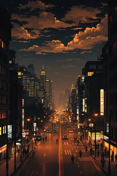 长夜灯火 海报